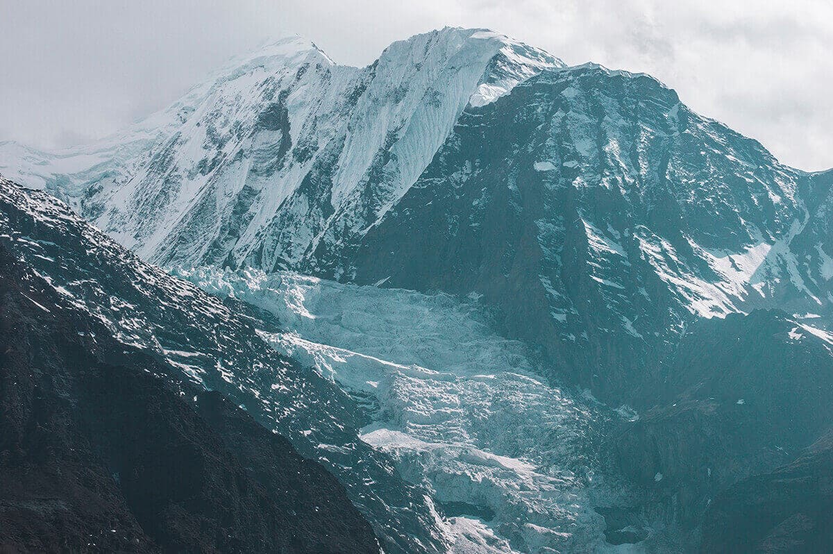 gangapurna glacier manang rest day on the annapurna circuit in nepal