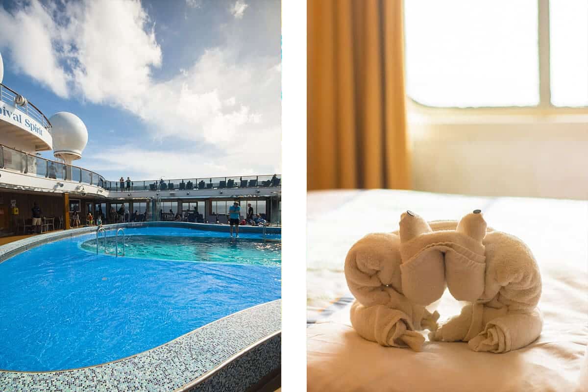 Carnival Spirit Review: My Experience On A Carnival South Pacific Cruise 16 pool on deck 9 of the carnival spirit