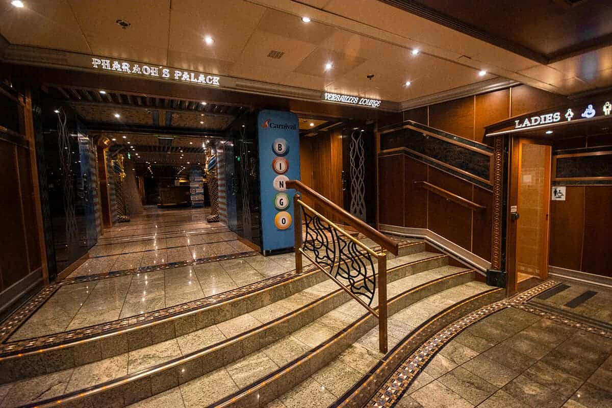 Carnival Spirit Review: My Experience On A Carnival South Pacific Cruise 19 entry to the pharaohs palace on the carnival spirit