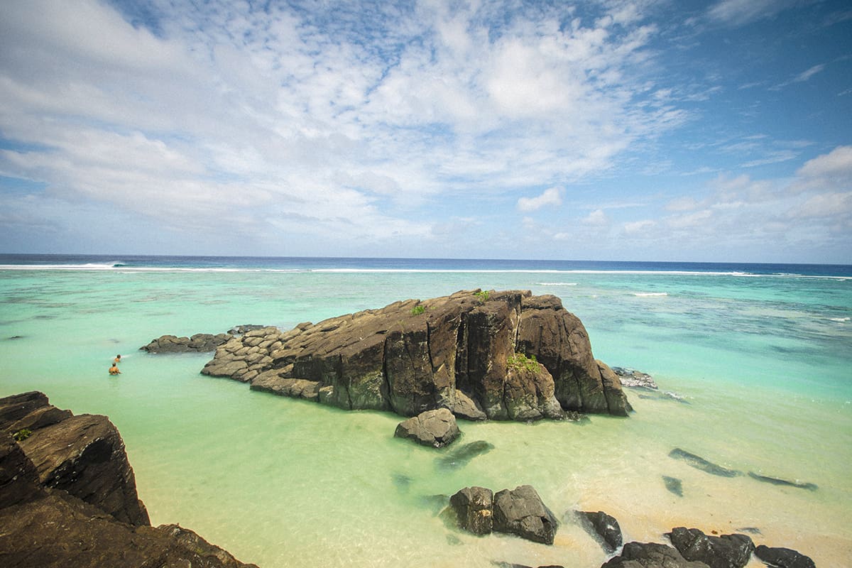 black rock best beaches in rarotonga