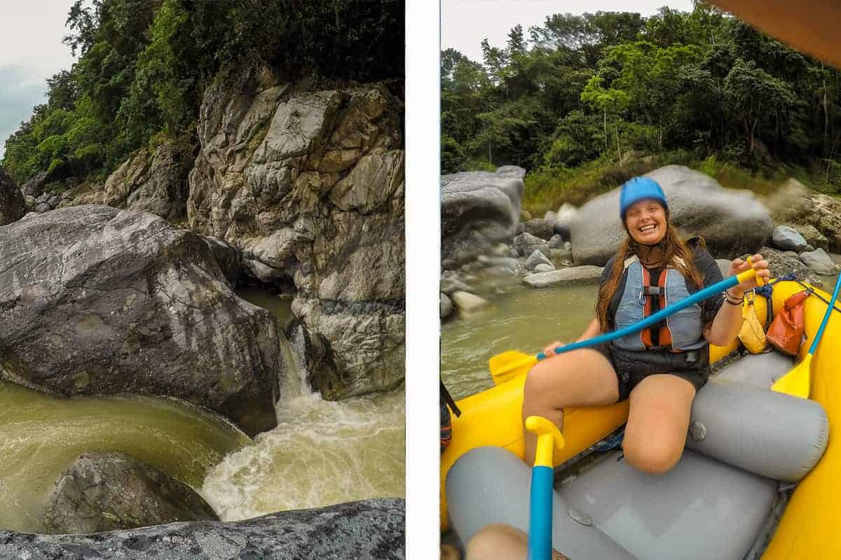 a great activity in honduras is white water rafting in la ceiba, it was surprisingly affordable as well at $20.00 per person