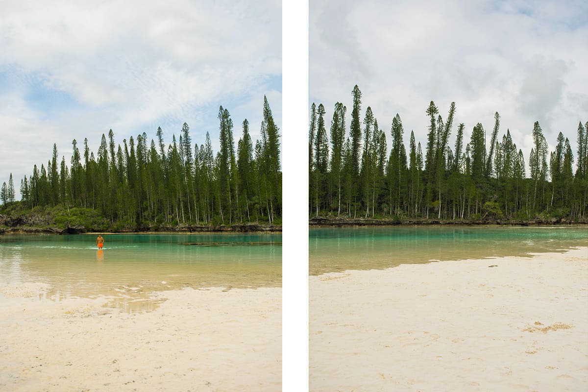 Isle Of Pines Natural Pool: Why You NEED To Visit 2023 29 pine tree ladened natural pool at low tide in the isle of pines