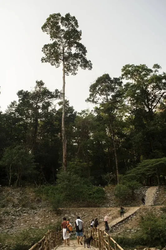 2 Weeks In Laos Itinerary For The Ultimate Adventure 13 walking up the path leading away from kong lor cave