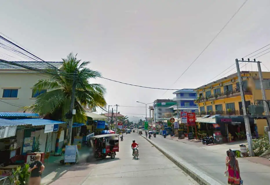 Is Sihanoukville Worth Visiting In 2023? 33 looking down towards and pier from the main street in sihanoukville in 2014
