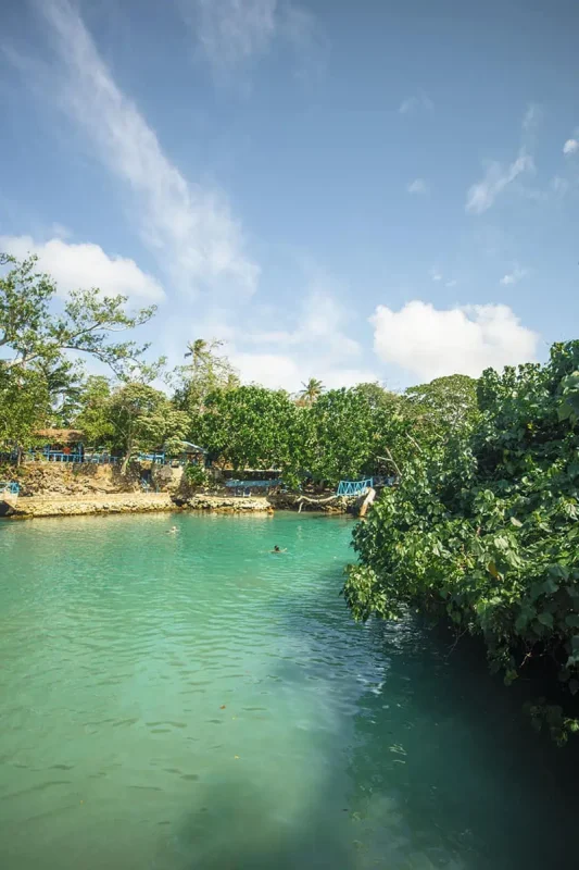 Port Vila Blue Lagoon: BEST Tips For Visiting 2026 8 a quieter part of the blue lagoon in port vila away from all the crowds on a sunny day