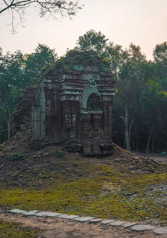My Son Sanctuary Hoi An: BEST Tips & Tours (2026) 63 one of the temples at my son sanctuary roped off while being renovated