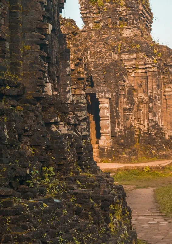 My Son Sanctuary Hoi An: BEST Tips & Tours (2026) 51 getting at closer look at the brickwork at my son vietnam