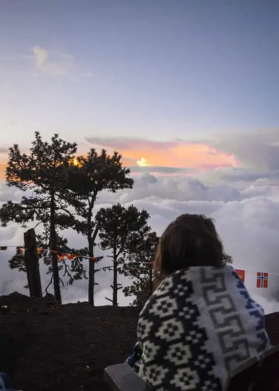 Acatenango Volcano Hike Difficulty: My Honest Experience 39 the beautiful early morning sunrise form base camp