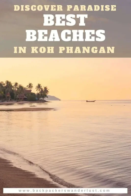 Best Beaches In Koh Phangan: 12 Must-Visit Beaches 62 Get ready for blue seas, white sand and gorgeous views as I list the best beaches in Koh Phangan! The definition of paradise, Koh Phangan has tourists flocking there all year around, including for the full moon party. Though, if you are willing to explore you will come across the best beaches in Koh Phangan making this island a must visit while backpacking Thailand