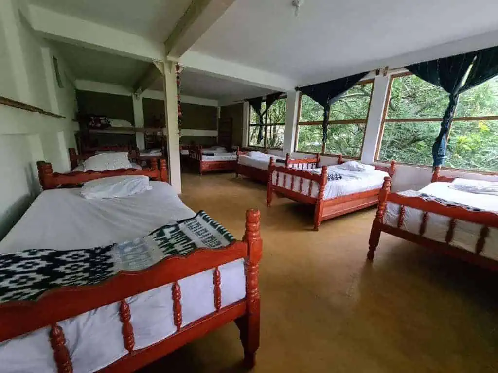 Best Hostels In Lake Atitlan: My Favorites Around The Lake 32 single beds so you don't get woken up by someone rolling over at casa ahau hostel lake atitlan