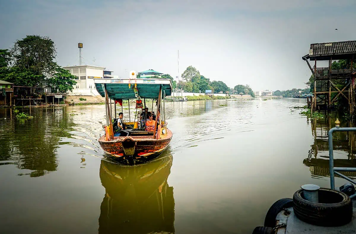 Ayutthaya Day Trip From Bangkok: BEST Guide (2026) 68 exploring the canals in ayutthaya by local river boat