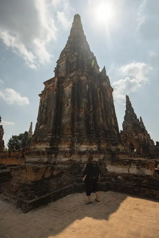 Ayutthaya Day Trip From Bangkok: BEST Guide (2026) 55 admiring the grandeur of Wat Chai Watthanaram