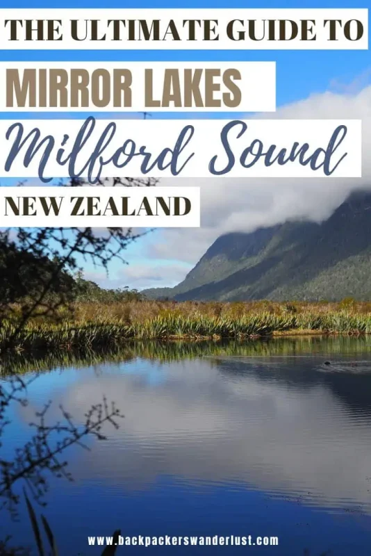 Mirror Lakes: Is It Worth Visiting In Milford Sound, NZ? 33 Come find out all you need to know about Mirror Lakes in Fiordland National Park. From how to get there, why it's worth visiting, what to expect, and more!