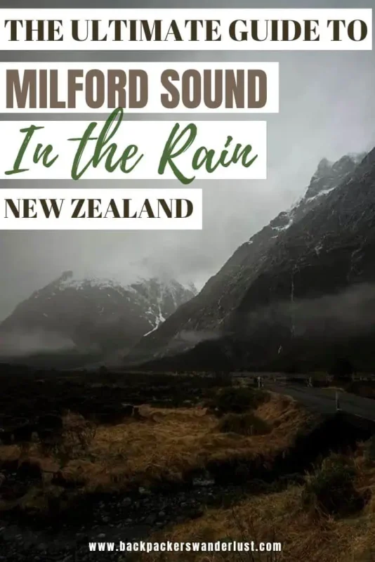 Milford Sound In The Rain: The BEST Time To Visit 2026 40 Interested in exploring Milford Sound but worried about rainy weather. Well, let me tell you why Milford Sound in the rain is the absolute best time to visit and how you won't have any regrets!