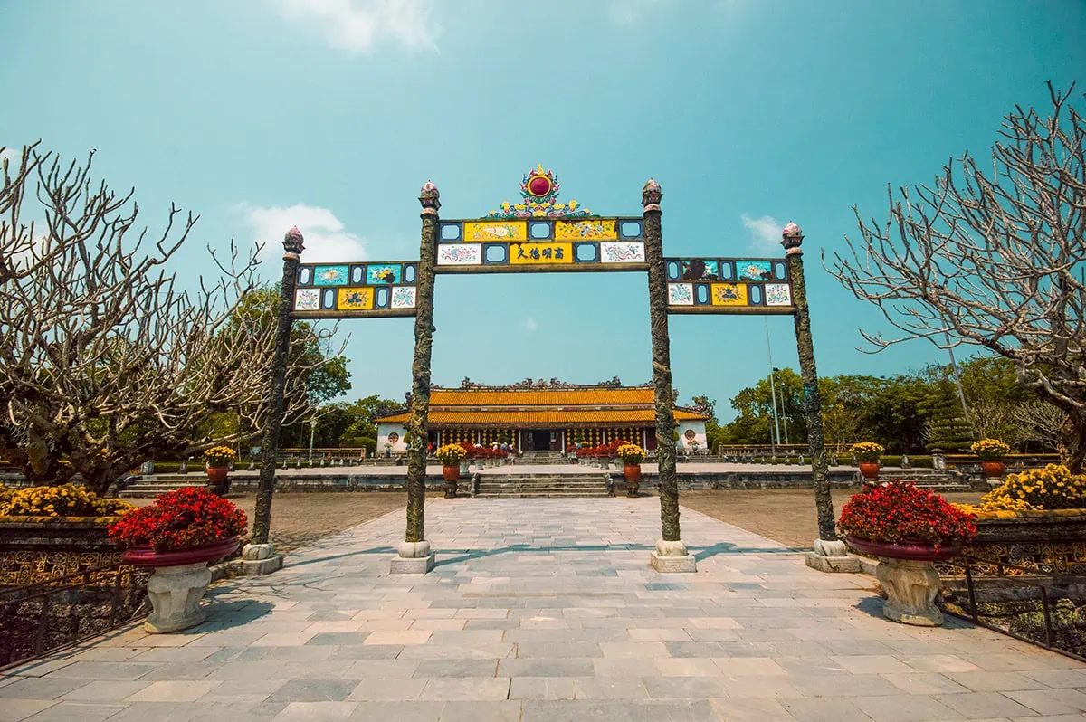 3 Weeks In Vietnam Itinerary: The Perfect First-Time Route 69 Archway leading to the Imperial City in Hue