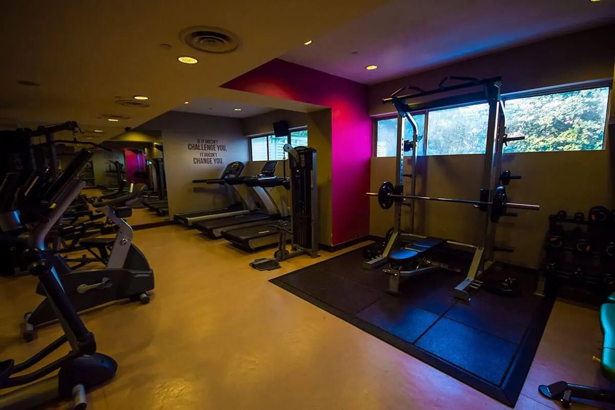 Furama RiverFront Review: What It’s Really Like To Stay Here 12 Furama RiverFront gym with treadmills, weight machines and free weights