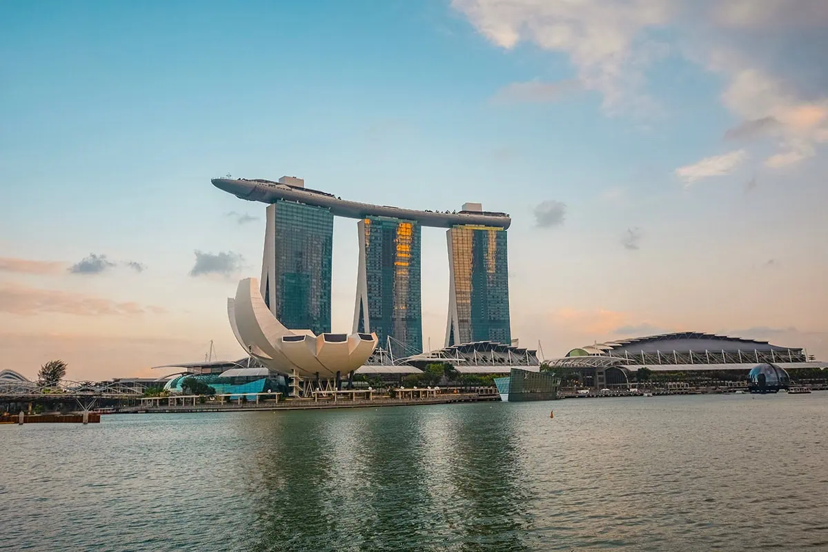 Where To Stay In Singapore: The 6 Best Areas & Hotels 51 Looking over to Marina Bay during sunset