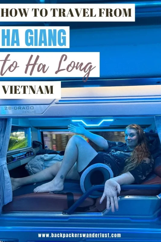 Ha Giang To Ha Long Bay: My VIP Sleeper Bus Experience (2026) 72 After a few dusty days on the bike, you might be ready to swap mountain roads for some time on the water! Here’s how to get from Ha Giang to Ha Long Bay, with my sleeper bus experience and handy tips for those painfully early arrivals.